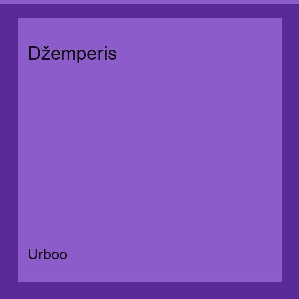 Urboo džemperis